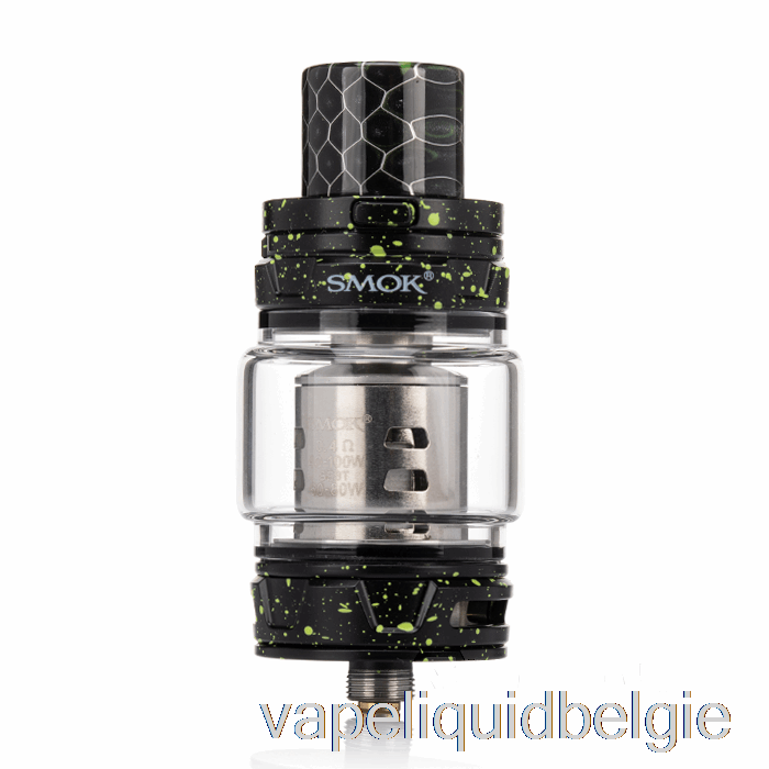 Vape België Smok Tfv12 Prins Sub-ohm Tank Zwart Met Groene Spray